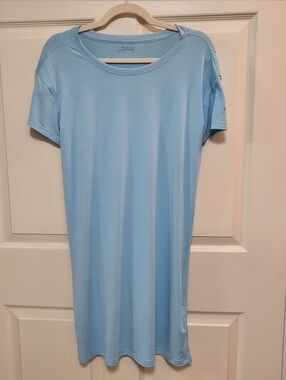 Columbia Light Blue Short Sleeve Active Dress